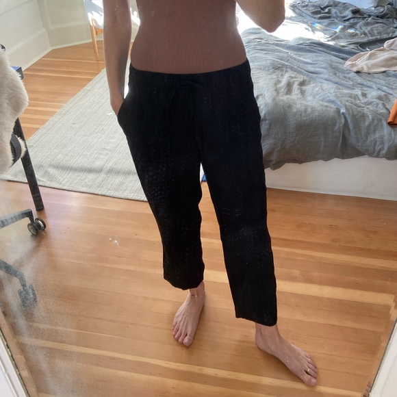 H & M linen like loose pants - Picture 2 of 7